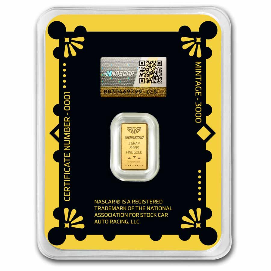 1 gram Gold Bar - NASCAR Mexico International Cup | eBay